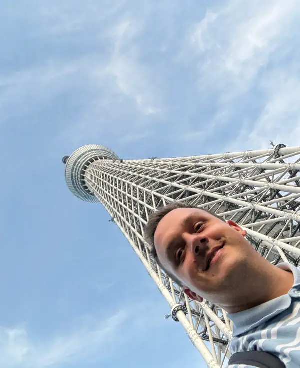 Enrico alla Tokyo Skytree, 2024