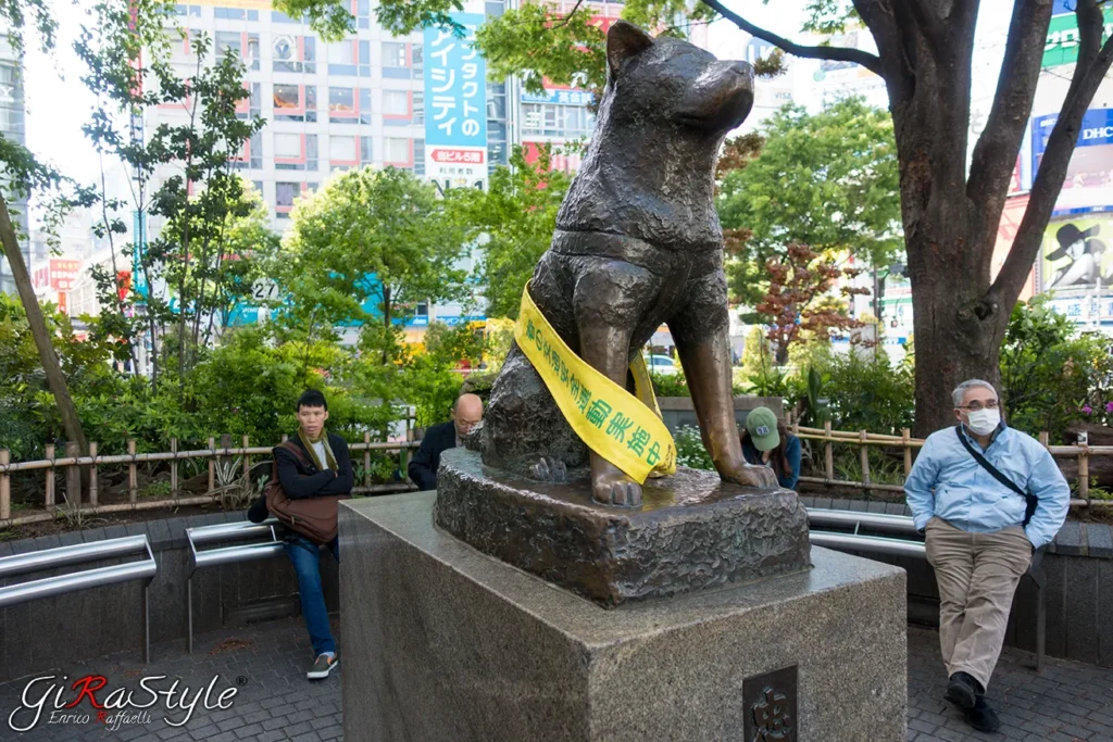 Statua di Hachiko a Shibuya